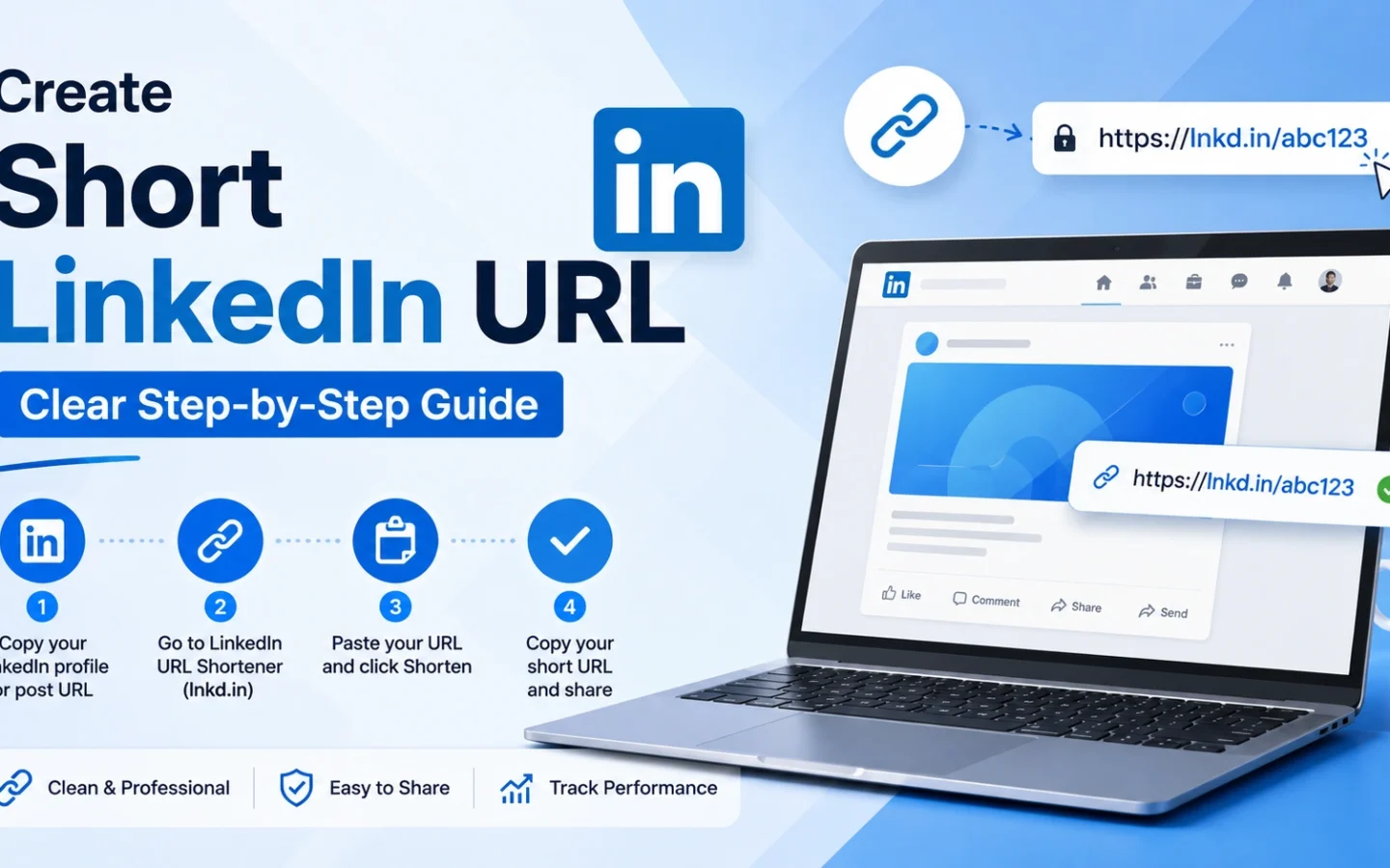 create short linkedin url